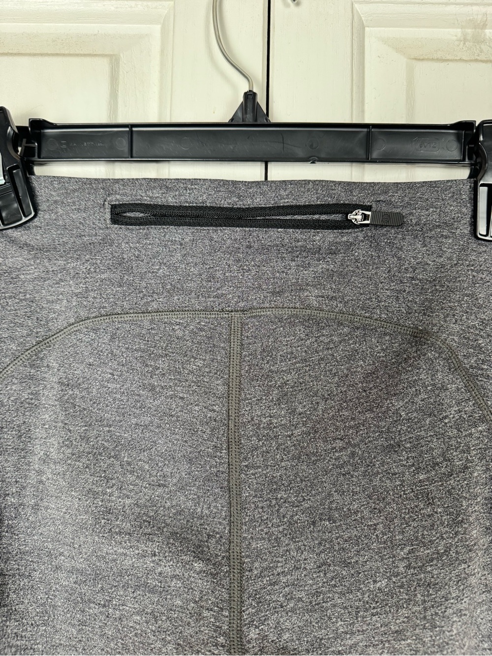 lululemon athletica Heathered Charcoal Gray Leggings with Zip Pocket - Picture 5 of 6